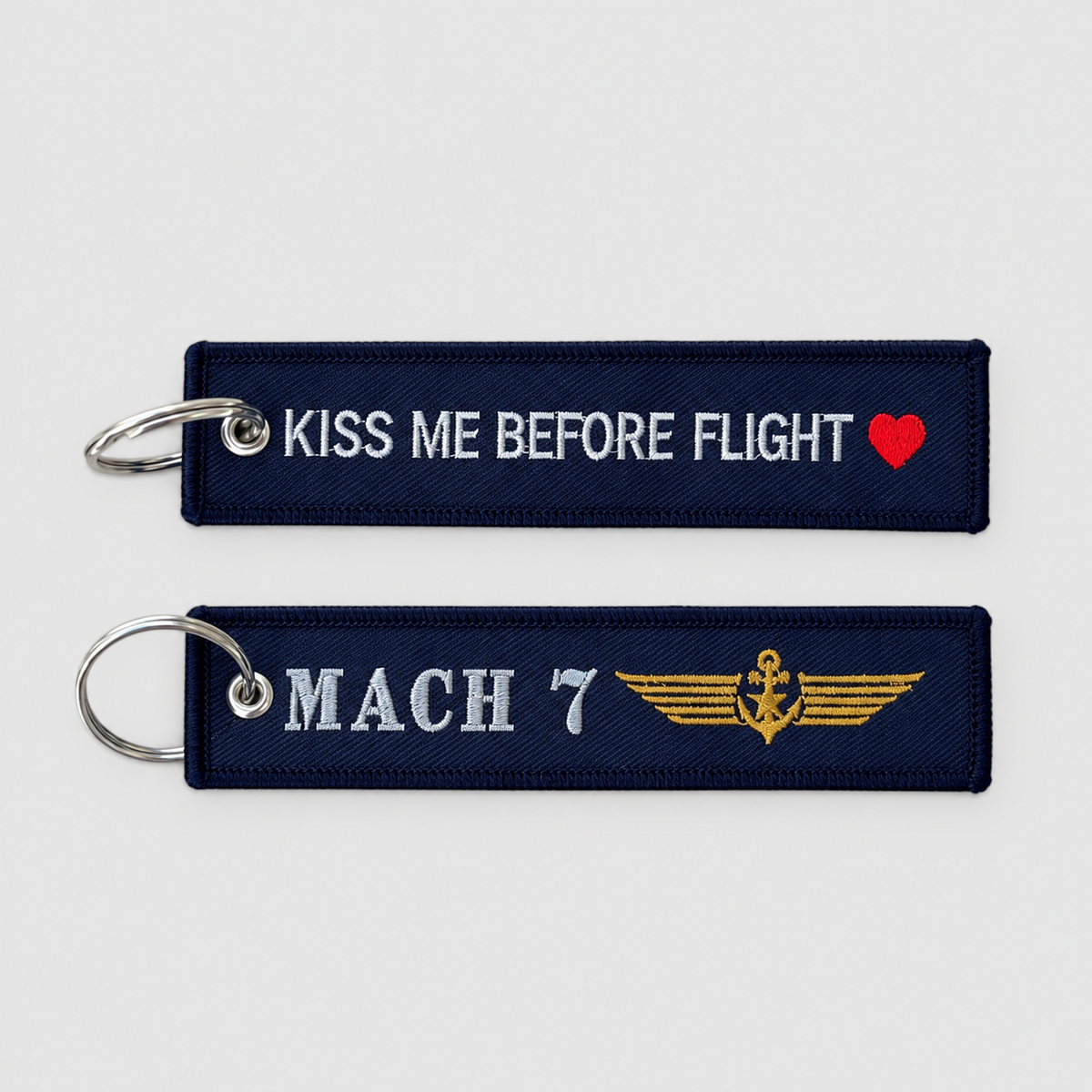 Porte-clé " Kiss me before flyght "