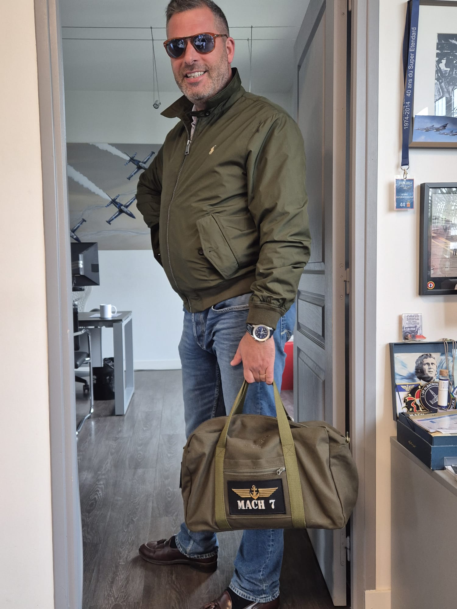 Le Pilot bag - Personnalisable