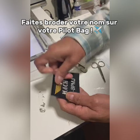 Le Pilot bag - Personnalisable